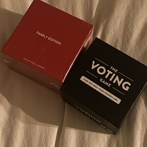 We’re not really strangers (family edition) + The Voting Game